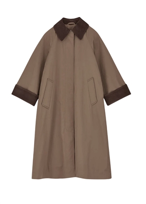 Gaby coat Taupe Brown Skall Studio 